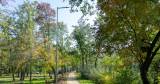 Община Ямбол изгражда осветление по крайречната алея в парка