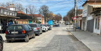 Обновена улица в Ямбол
