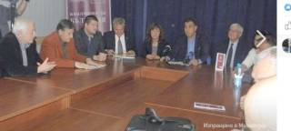 Водачът на листата на Коалиция за България проф. Боян Дуранкев и