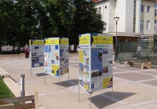 Мобилна изложба за Българското председателство в съвета на ЕС в Ямбол