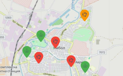 Силно замърсен въздух в Центъра, и още 2 квартала на Ямбол