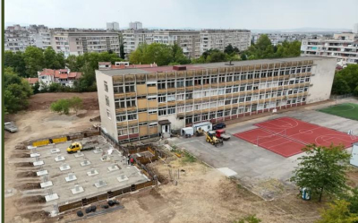 В Ямбол започна изграждането на нов физкултурен салон в