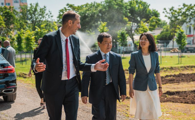 Китайският посланик Н. Пр. г-н Дун Сяодзюн в Ямбол: