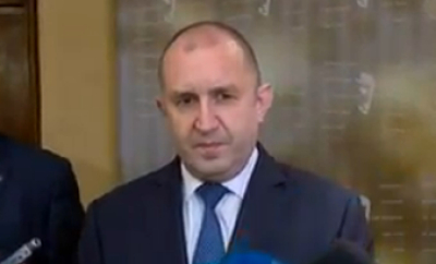 Президентът Румен Радев: &quot;...няма да допусна въвличането на страната ни във войната ...&quot;