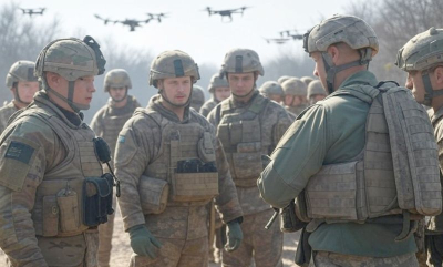 Учение с американци и дронове на Ново село