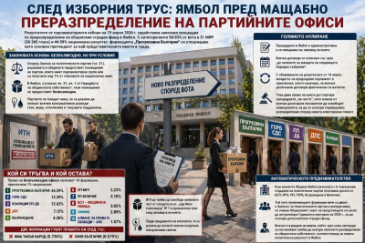 След изборния трус: Ямбол пред мащабно преразпределение на партийните офиси