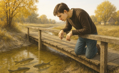 В Прозорчето на Алис, ЕСЕННА РЕКА