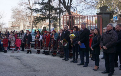 Община „Тунджа“ отбеляза 150 г. памет и безсмъртие на Васил Левски
