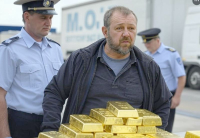 Рекордно количество от 14.266 кг контрабандни златни отливки на стойност над 1.3 млн. лева задържаха