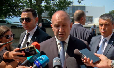 БЪЛГАРСКИЯТ ПРЕЗИДЕНТ РУМЕН РАДЕВ