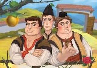 Приказка - Тримата братя и златната ябълка