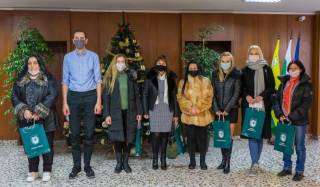 Награждаване на победителите в конкурса за външна коледна украса на Община Ямбол