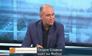 15 МАЙ 2019 Георги Славов - кмет на Ямбол пред телевизия ЕВРОПА 15 МАЙ 2019 г.
