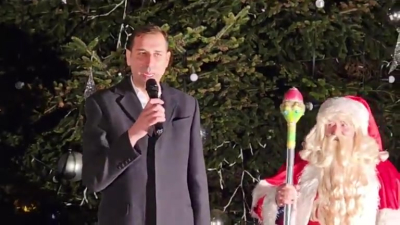 Кметът на Ямбол Валентин Ревански - приветствието на тържественото