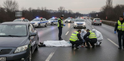 Тежко ПТП край Ямбол взе жертва. 56-г жена блъсна пешеходец, който почина на място