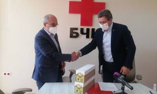 Ямболската Червенокръстка организация предостави дарение-
