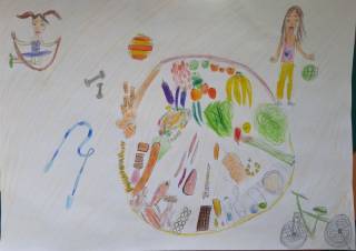 Приключи конкурс за рисунка на тема „Страната на здравето“