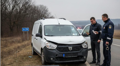 След пътен инцидент полицията констатира - 34 г. водач е с алкохол над 1.2 промила