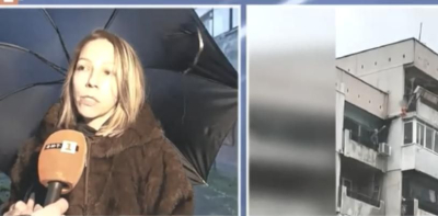 За драмата с щастлив край - увисналото извън парапета на тераса на осмия етаж детенце