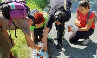 Маркиране на екопътеки в лесопарк „Бакаджик“