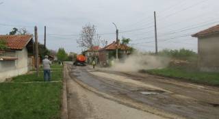 ПРЕАСФАЛТИРАТ ДВЕ ГЛАВНИ УЛИЦИ В СТРАЛДЖА