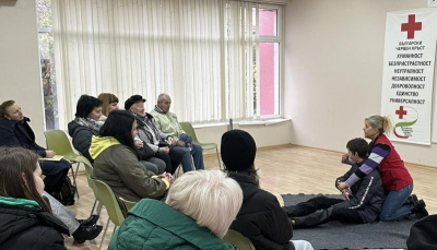 БЧК: Обучение по първа помощ за украински граждани и персонал