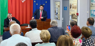 Атанас Зафиров в Ямбол: БСП-ОЛ е социалният стълб в това управление