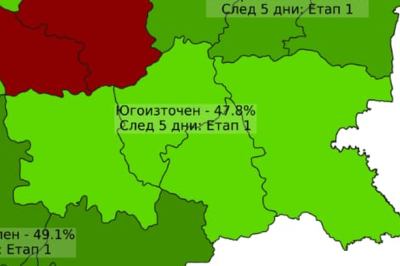 По новия модел за борба с ковид кризата Ямбол е в един район с Бургас и Сливен,
