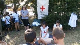 Доброволци от БМЧК – Ямбол участваха в Младежки фестивал „Тунджа – творчество и иновации” 2018г.,