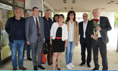 От Пресцентъра на БСП: Катя Георгиева и Георги Гьоков се срещнаха с граждани от Ямбол и областта