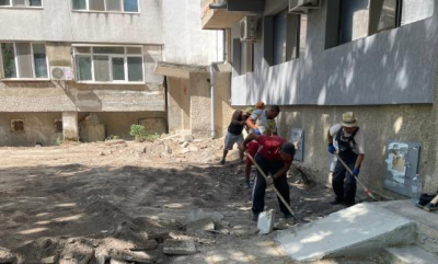 Община Ямбол започна ремонтни дейности в ж.к. „Хале“