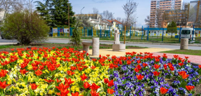 Ново облагородено пространство за отдих в ямболския жилищен комплекс „Диана“