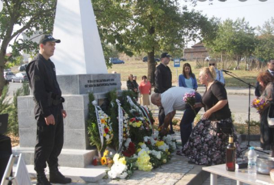 В Елхово беше открит мемориал на загиналите граничари.