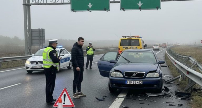 20-годишен самокатастрофира на &quot;Тракия&quot;