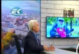 Депутатът от 31 МИР и лидер на АТАКА Сидеров при консерватора Бареков..