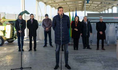 Компостираща инсталация за биоразградими отпадъци в