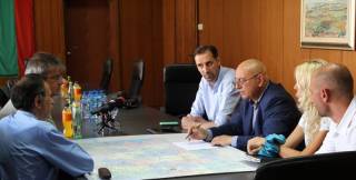 Кметът на Ямбол се срещна с министъра на околната среда и водите