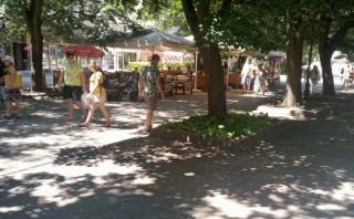 Ремонтът на улица „Търговска“ по проект „Устойчиво и интегрирано развитие