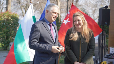 Директорът на ОД на МВР - Ямбол на церемония в Бургас