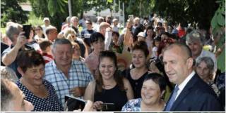 Президентът Румен Радев в Стралджа.