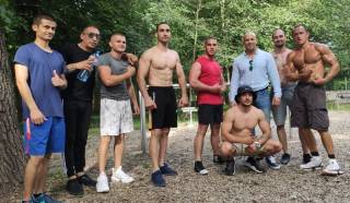 Стрийт фитнес демонстрация по повод Деня на Ямбол и