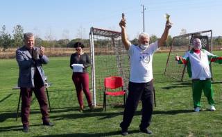 НА ПЪРВАТА СПАРТАКИАДА НА ПЕНСИОНЕРСКИТЕ КЛУБОВЕ +
