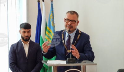 Новият кмет на община Тунджа Станчо Ставрев, общинските съветници и кметове на 39 села встъпиха в длъжност