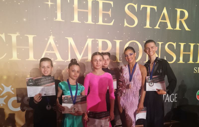 Исторически успех в спортните танци за България