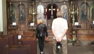 Не ПР-снимка на Мая Манолова в Ямбол